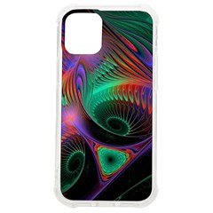 Circle Art 3d Artwork Graphics Vortex Colorful Digital Art Iphone 12 Mini Tpu Uv Print Case	 by Semog4