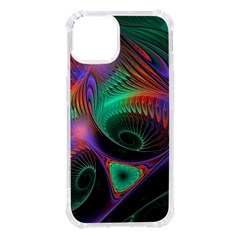 Circle Art 3d Artwork Graphics Vortex Colorful Digital Art Iphone 14 Tpu Uv Print Case