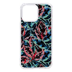 Leaves Leaf Pattern Patterns Colorfu Iphone 14 Pro Max Tpu Uv Print Case