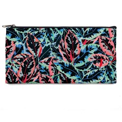 Leaves Leaf Pattern Patterns Colorfur Pencil Case by Semog4