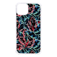 Leaves Leaf Pattern Patterns Colorfur Iphone 13 Tpu Uv Print Case by Semog4