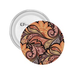 Colorful Paisley Background Artwork Paisley Patterns 2.25  Buttons