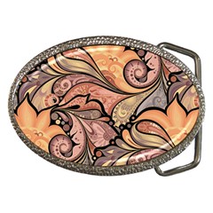 Colorful Paisley Background Artwork Paisley Patterns Belt Buckles