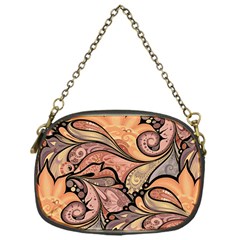 Colorful Paisley Background Artwork Paisley Patterns Chain Purse (One Side)