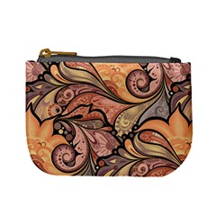 Colorful Paisley Background Artwork Paisley Patterns Mini Coin Purse