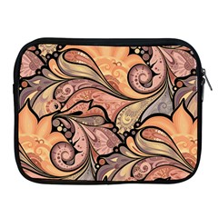 Colorful Paisley Background Artwork Paisley Patterns Apple iPad 2/3/4 Zipper Cases