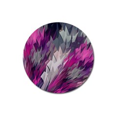 Colorful Artistic Pattern Design Magnet 3  (round) by Semog4