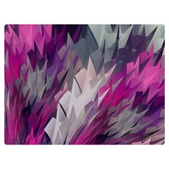 Colorful Artistic Pattern Design Two Sides Premium Plush Fleece Blanket (extra Small)