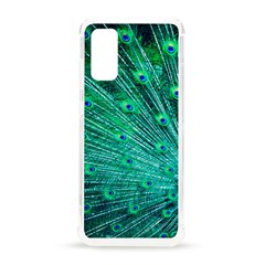 Green And Blue Peafowl Peacock Animal Color Brightly Colored Samsung Galaxy S20 6.2 Inch TPU UV Case