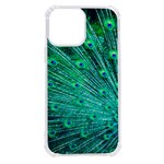 Green And Blue Peafowl Peacock Animal Color Brightly Colored iPhone 13 Pro Max TPU UV Print Case Front