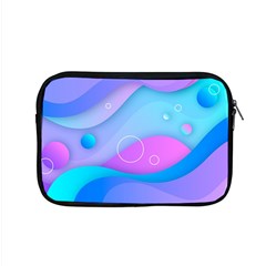 Colorful Blue Purple Wave Apple Macbook Pro 15  Zipper Case