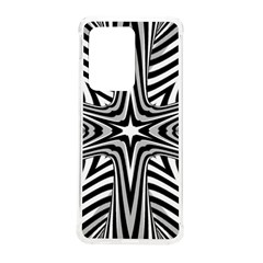 Fractal Star Mandala Black And White Samsung Galaxy S20 Ultra 6 9 Inch Tpu Uv Case by Semog4