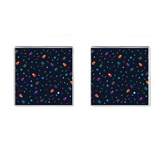 Abstract Minimalism Digital Art Abstract Cufflinks (square) by Semog4