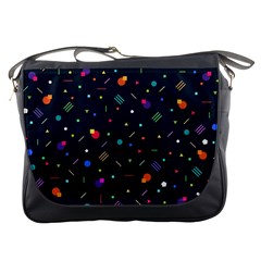 Abstract Minimalism Digital Art Abstract Messenger Bag by Semog4