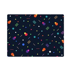 Abstract Minimalism Digital Art Abstract Premium Plush Fleece Blanket (mini) by Semog4