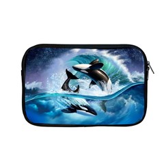 Orca Wave Water Underwater Sky Apple Macbook Pro 13  Zipper Case by Semog4