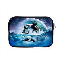 Orca Wave Water Underwater Sky Apple Macbook Pro 15  Zipper Case by Semog4