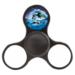 Orca Wave Water Underwater Sky Finger Spinner by Semog4