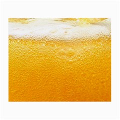 Texture Pattern Macro Glass Of Beer Foam White Yellow Small Glasses Cloth by Semog4