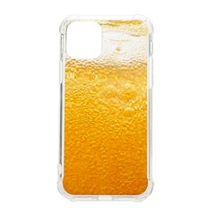 Texture Pattern Macro Glass Of Beer Foam White Yellow Iphone 11 Pro 5 8 Inch Tpu Uv Print Case