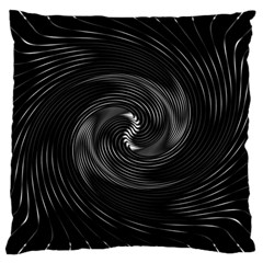 Abstract Mandala Twirl Large Cushion Case (One Side)