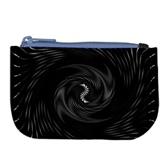 Abstract Mandala Twirl Large Coin Purse