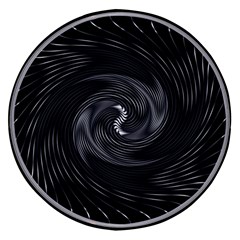 Abstract Mandala Twirl Wireless Fast Charger(Black)