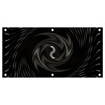 Abstract Mandala Twirl Banner and Sign 4  x 2  Front