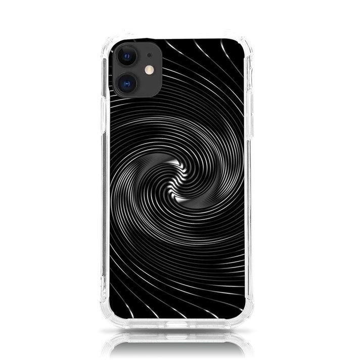 Abstract Mandala Twirl iPhone 11 TPU UV Print Case