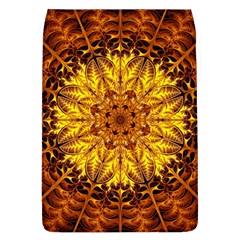 Abstract Gold Mandala Yellow Removable Flap Cover (l) by Semog4