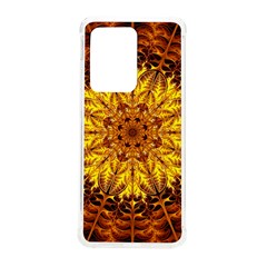 Abstract Gold Mandala Yellow Samsung Galaxy S20 Ultra 6 9 Inch Tpu Uv Case