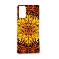 Abstract Gold Mandala Yellow Samsung Galaxy Note 20 Tpu Uv Case