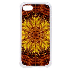 Abstract Gold Mandala Yellow Iphone Se by Semog4