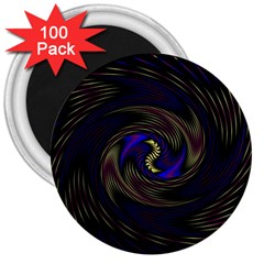 Manadala Twirl Abstract 3  Magnets (100 Pack) by Semog4