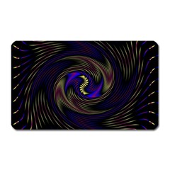 Manadala Twirl Abstract Magnet (rectangular) by Semog4