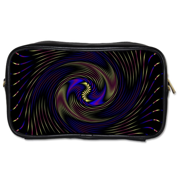 Manadala Twirl Abstract Toiletries Bag (Two Sides)