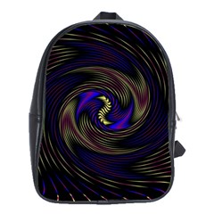 Manadala Twirl Abstract School Bag (xl) by Semog4