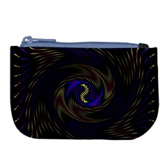 Manadala Twirl Abstract Large Coin Purse by Semog4