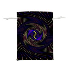 Manadala Twirl Abstract Lightweight Drawstring Pouch (l) by Semog4