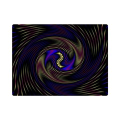 Manadala Twirl Abstract Premium Plush Fleece Blanket (mini) by Semog4