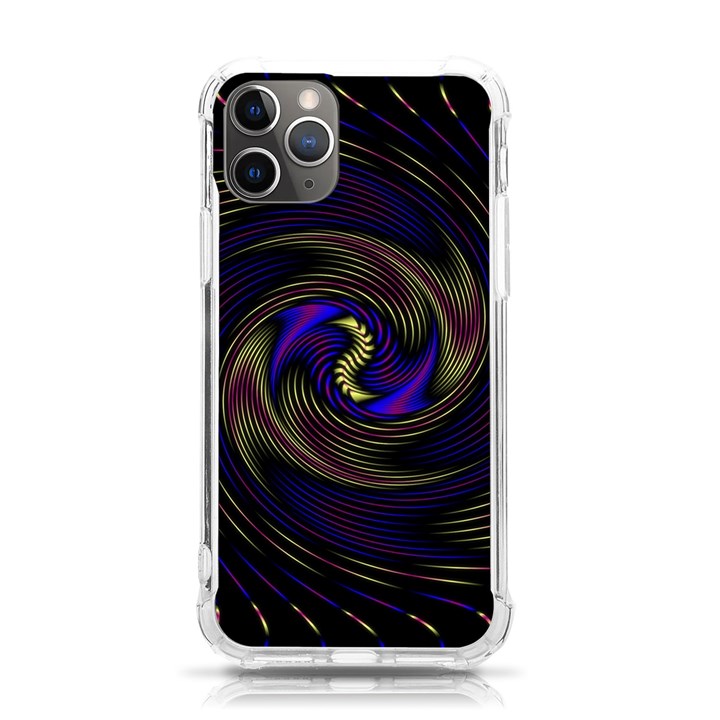 Manadala Twirl Abstract iPhone 11 Pro 5.8 Inch TPU UV Print Case