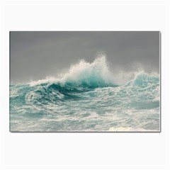 Big Storm Wave Postcard 4 x 6  (pkg Of 10) by Semog4