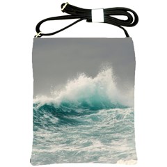 Big Storm Wave Shoulder Sling Bag by Semog4