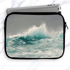 Big Storm Wave Apple Ipad 2/3/4 Zipper Cases by Semog4