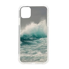 Big Storm Wave Iphone 11 Tpu Uv Print Case by Semog4