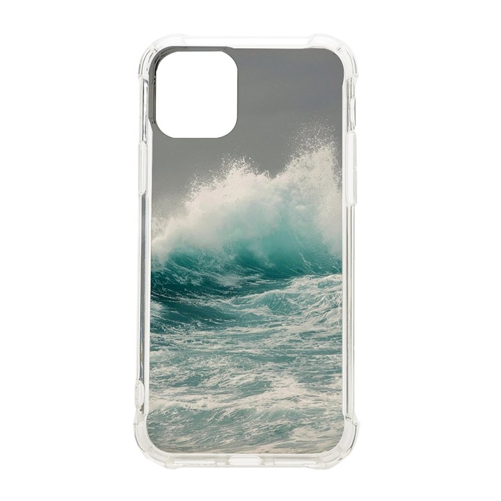 Big Storm Wave iPhone 11 Pro 5.8 Inch TPU UV Print Case