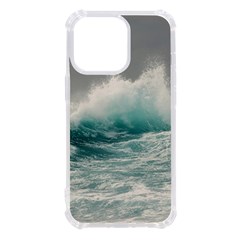 Big Storm Wave Iphone 13 Pro Tpu Uv Print Case by Semog4