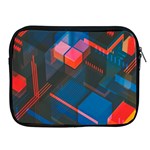 Minimalist Abstract Shaping Abstract Digital Art Minimalism Apple iPad 2/3/4 Zipper Cases Front