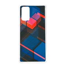 Minimalist Abstract Shaping Abstract Digital Art Minimalism Samsung Galaxy Note 20 Tpu Uv Case