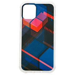 Minimalist Abstract Shaping Abstract Digital Art Minimalism Iphone 12 Mini Tpu Uv Print Case	 by Semog4